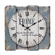 thumbnail image 2 of Stonebriar SB-6158A Reloj de pared blanca azul de 15 "de 15" Stonebriar Ver descripción, 2 of 2