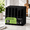 Black-Rectangle Shape, variant on Hunter Green-Hex Hex Aluminum Peel and Stick Metal Backsplash Tiles, 5 Pack
