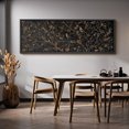 thumbnail image 6 of Large Framed Canvas Print Mystic Night Birds - Dark BotanicalWall Art Decorative Ready to Hang Painting for Living room Bedroom 60x20 inches Black Frame, 6 of 9
