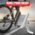 thumbnail image 1 of Soporte para teléfono de bicicleta Soporte de teléfono para motocicleta de bicicleta de aleación de aluminio soporte de manillar a prueba de golpes FLhrweasw  Nuevo, 1 of 7