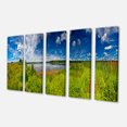 thumbnail image 2 of Ideal Summer Meadow Panorama - Landscape Canvas Art Print, 2 of 3