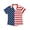 American Flag, variant on Garronmavis Deer Camo Hunting Button Down Shirt Short Sleeve Hawaiian Shirts for Boys Girls 7-8 Lightweight Breathable Summer Clothes Daily School Play Button Down Shirts