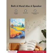 Thomson - QY-BG002 BB68405- Wall Art Wireless Bluetooth True Wireless Stereo Speaker built in battery