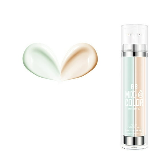Viaiv Two Color Brightening Isolation Double Tube Concealer Moisturizing Hydrating Two In One Natural Brightening, Pre Makeup