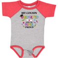 thumbnail image 3 of Inktastic My Cousin Graduated and I'm Super Proud Boys or Girls Baby Bodysuit, 3 of 5