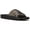 Black, variant on Nine West Womens Serenity 3 Strappy Slip-On Slide Sandals