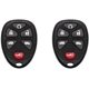 thumbnail image 1 of Car Key Fob Keyless Entry Remote for 2005-2007 Saturn Relay FCC KOBGT04A Part No. 15114376 Pack of 2, 1 of 1