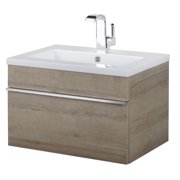 Cutler Kitchen And Bath Fv Tr 24 Trough 24" Wall Mounted / Floating Single Vanity Set -