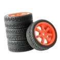 thumbnail image 1 of Neumáticos de Coche RC Yotijar 1/16 Naranja 62 mm, 1 of 4