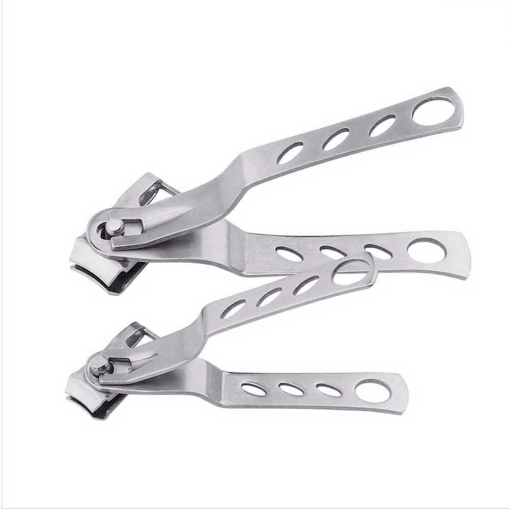 2x Nail Clippers 360 Degree Rotating Head Fingernail&Toenail Cutter Trimmer Tool