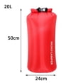 thumbnail image 2 of 1PC Outdoor Waterproof Bag, Weather Resistant Dry Bag Roll Top, Dry Storage Bag Backpack for Kayaking, Rafting, Boating, Hiking, Camping, 2 of 14