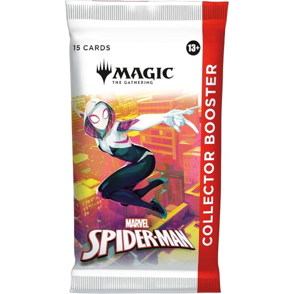 Magic: The Gathering | Marvel’s Spider-Man Collector Booster Pack (15 Cards)
