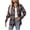 Khaki, variant on Women's Plaid Flannel Shacket Button Down Long Sleeve Casual Jacket Plus Size Baggy Fall Fashion Shirt 2025