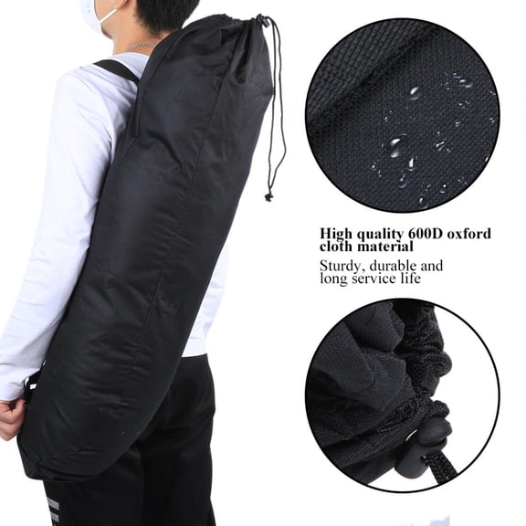 LHCER Skateboard Bag, Oxford Cloth Waterproof Skateboard Bag Single Shoulder Design
