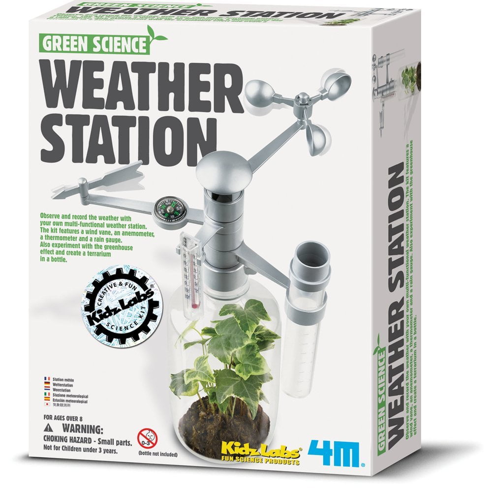 4M Green Science Weather Station by Toysmith