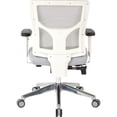 thumbnail image 4 of ProGrid White Mesh High Back Chair-Color:Pink, 4 of 6