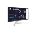 thumbnail image 4 of Monitor de computadora LG UltraWide FHD de 29 pulgadas 29WQ600-W, IPS con compatibilidad HDR 10, AMD FreeSync y USB tipo C, blanco/plateado, 4 of 5