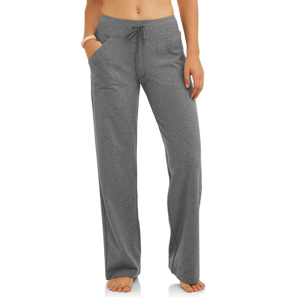 Athletic Works Women's Regular Dri-More Core Relaxed Fit Yoga Pants ...