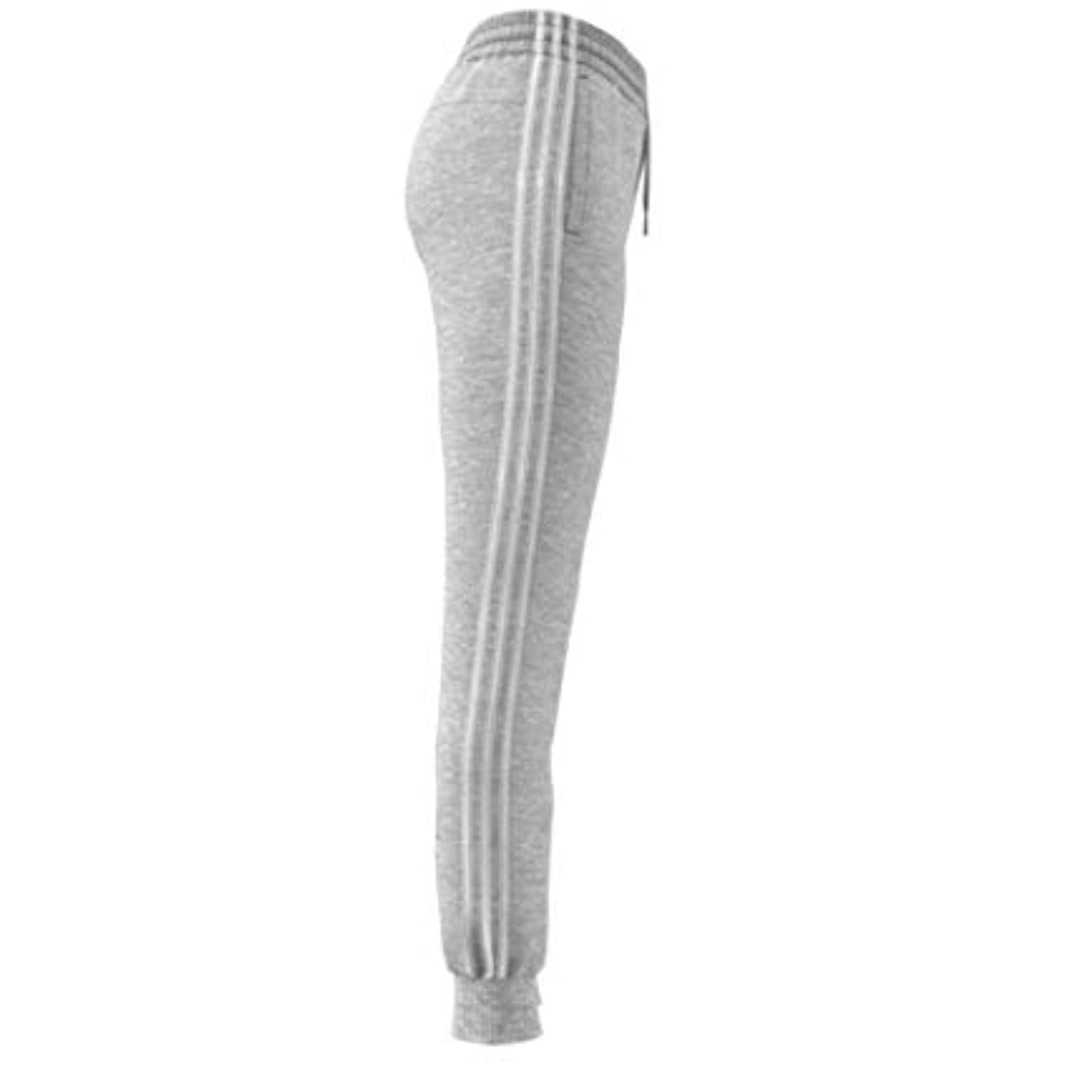 women's cotton fleece 3 stripe jogger