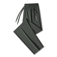 thumbnail image 6 of GrmtClth Sweatpants for Men Comfy Fit Stretch Waistband Lightweight Outdoor Hiking Travel Running Casual Athletic Trousers Army Green S, 6 of 7