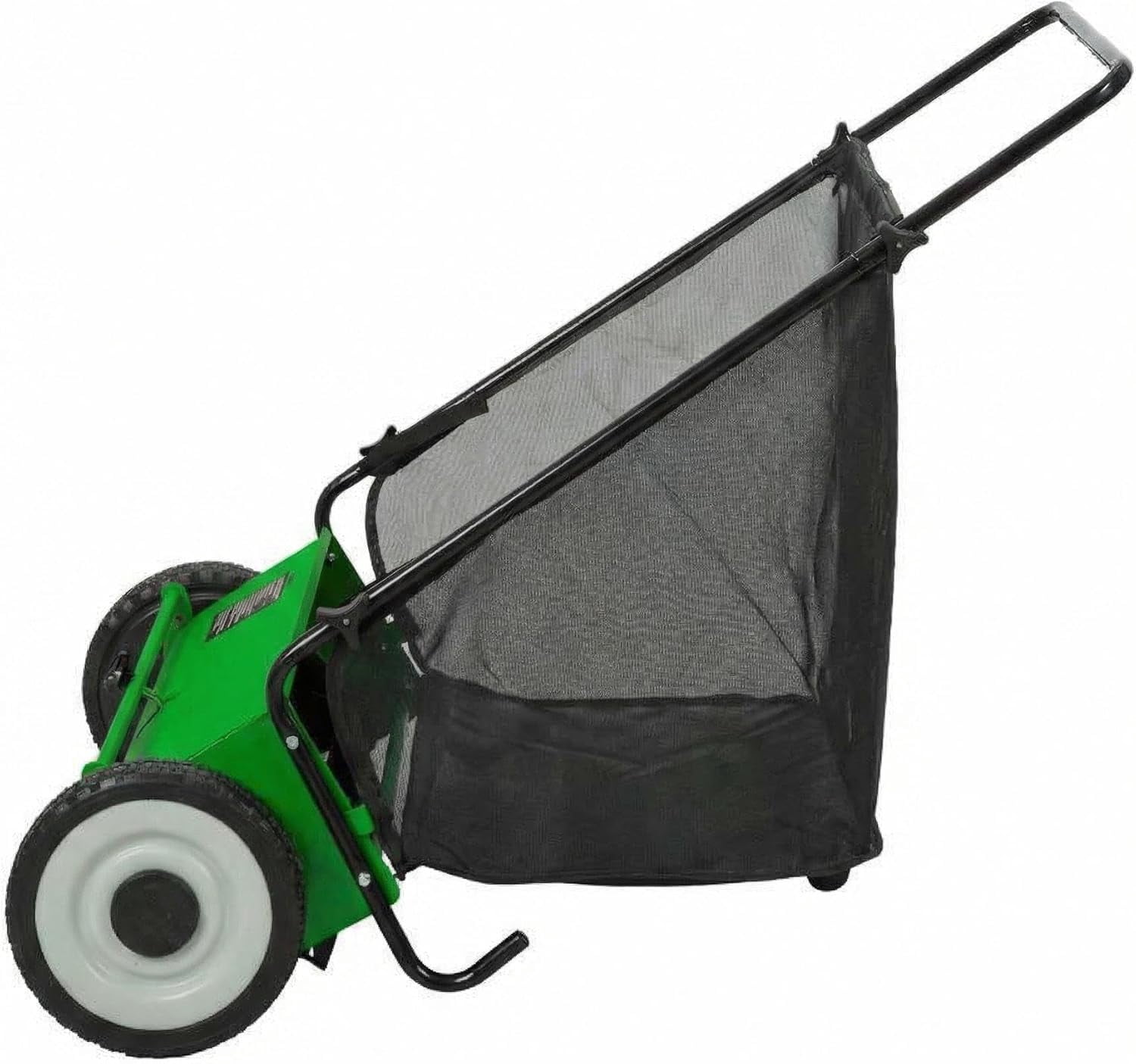 26 in Heavy Duty Push Lawn Sweeper with 4 Fast Spinning Brushes - Lawn Sweeper for Leaf and Grass Collector, Yard Cleanup - Leaf Picker Upper Machine g