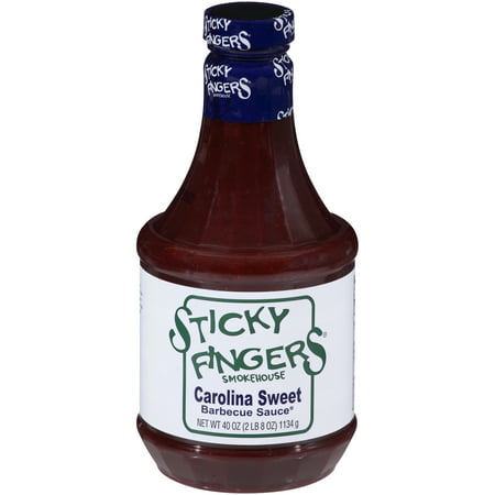 Sticky Fingers? Smokehouse Carolina Sweet Barbecue Sauce? 40 oz. (Best Eastern North Carolina Bbq)