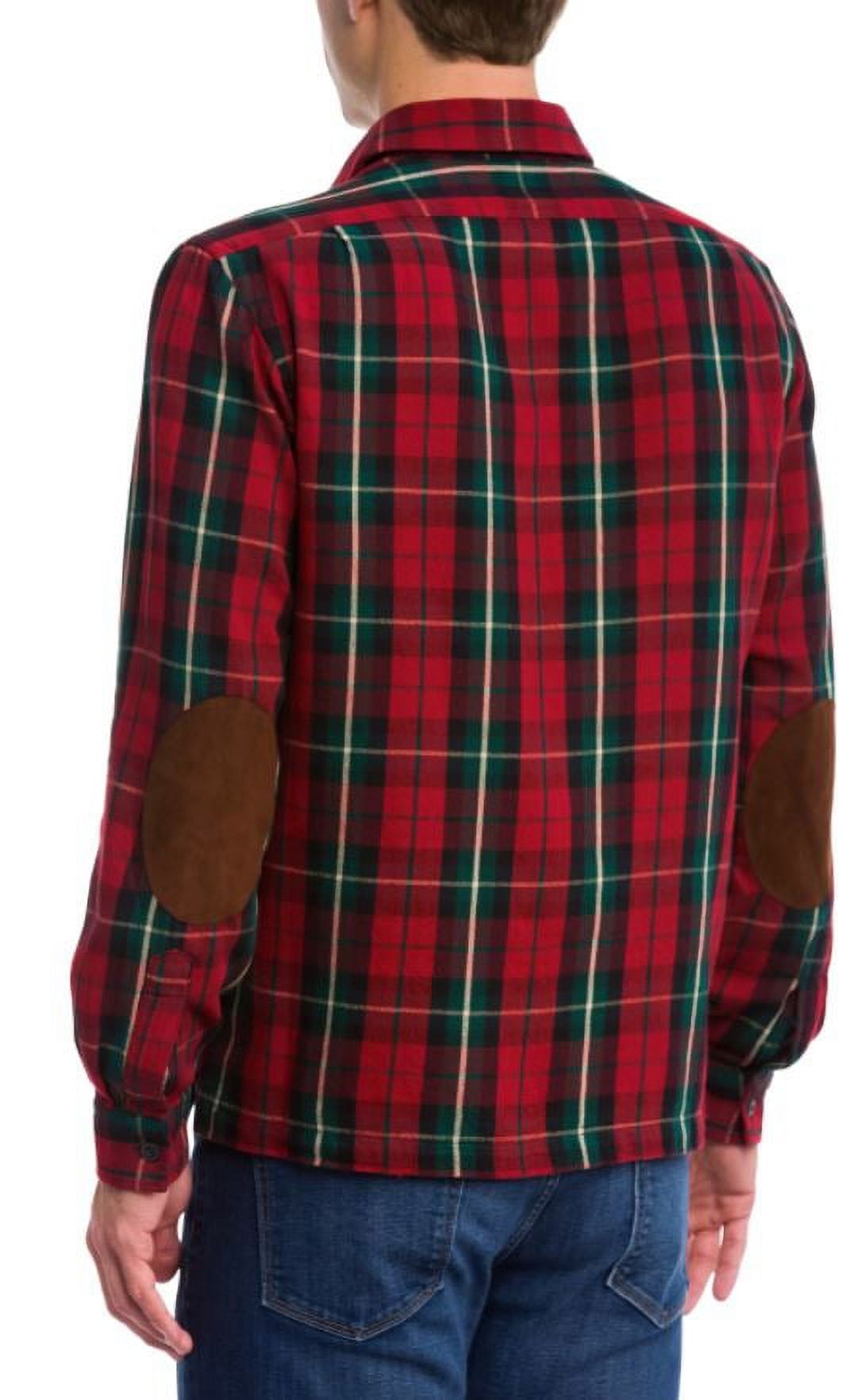 Polo Ralph Lauren Men's Red Classic Fit Plaid Twill Shirt, Large - image 5 of 6