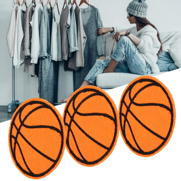 Décoration 10 Pièces Tissu Patch Football Basket-ball Tennis De Table Balle  Forme Bricolage Fait à La Main Couture Vêtements 