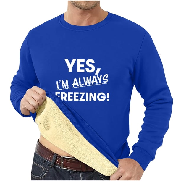 Xihbxyly Blusa de Manga Larga Estampada para Hombre, Camisa Cálida de Poliéster, Uso Diario Informal, Estilo Moderno, para Actividades Al Aire Libre, Fácil de Combinar, Esencial para El Invierno.