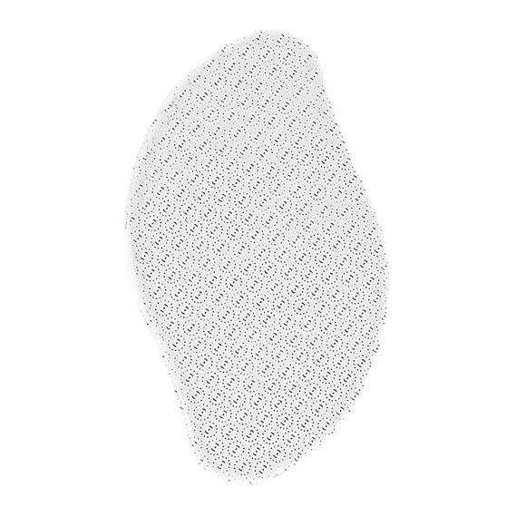 DHARMONAL Glass Foot File Glass Foot File Foot File Glass Foot File Glass Foot File Remover Tempered Glass Foot File at Home Spa Soap Sock Pumice Stone with Handle Foot Remover Eliminator for Feet