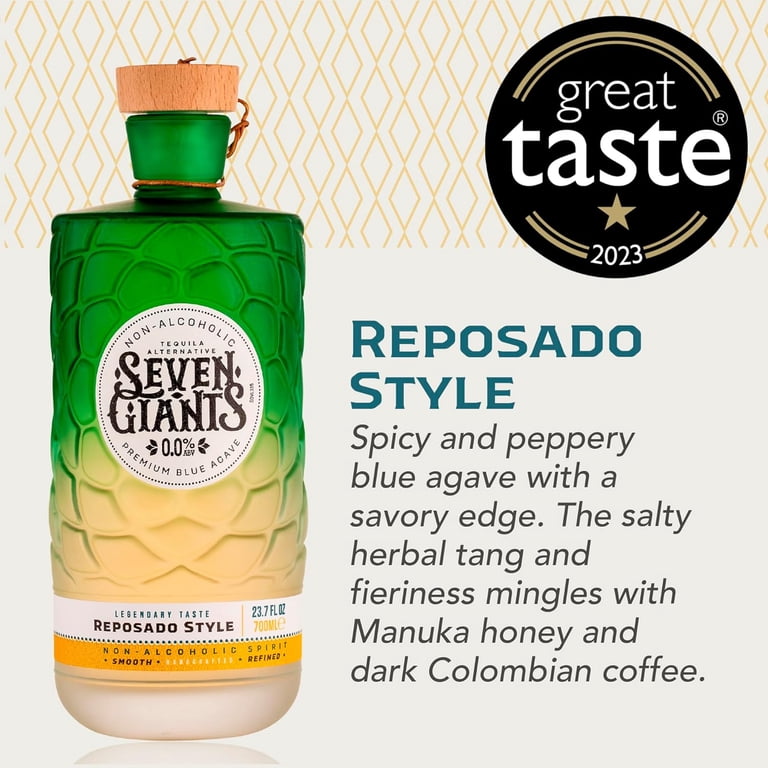 Think Seven Giants Reposado Style Tequila Alternative, Agave