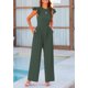 thumbnail image 3 of Mono PRETTYGARDEN de Verano para Mujer en Verde Oscuro Elegante, 3 of 6