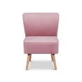 thumbnail image 1 of Sillón Hometrends Individual Rosa Velvet, 1 of 3