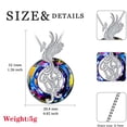 thumbnail image 4 of Teissuly The Fire Inside Me Burns Brighter Than The Fire Around Me Flying Birds Necklace Teissuly WER202310165878, 4 of 8