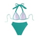thumbnail image 5 of Traje de baño para mujer, estilo bikini de Europa y América, con efecto lavado, para mujer., 5 of 5