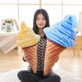 thumbnail image 7 of Ludlz Simulation 3D Ice Cream Doll Plush Stuffed Soft Cushion Sofa Bedding Decoration, 7 of 7