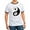 Black/White, variant on CafePress - Wolf Therian Ying Yang Ringer T - 100% Cotton Ringed T-Shirt