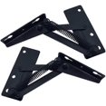 thumbnail image 2 of 2025 2pcs 80 degree foldable lifter bracket, black spring hinges are widely used in sofa hinge lifters, furniture storage bracket hinges, 2 of 5
