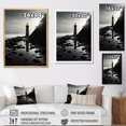 thumbnail image 4 of Designart "Minimalist Scenic Lighthouses" Lighthouses Floater Framed Canvas Wall Art, 4 of 5