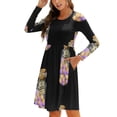 thumbnail image 1 of Puking Pastilles * Snax Élégant Robe Douce Femme Coréenne Kawaii Col Carré Robe de Travail, 1 of 5