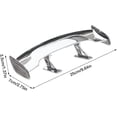 thumbnail image 2 of Universal Car Rear Wing Racing Spoiler Lightweight Abs Rear Wing For Auto Parts Accessories, 2 of 2