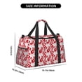 thumbnail image 3 of Balery Bloody Hand 2 Bolsa de Gimnasio para Mujeres, Bolsa de Viaje con Bolsillo Húmedo, Bolsa de Fin de Semana para Mujeres, Bolsa de Viaje Resistente al Agua, 3 of 7