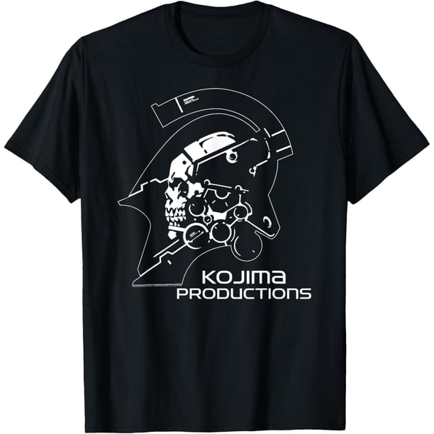 Kojima Productions - Camiseta blanca para videojuegos