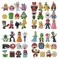 thumbnail image 3 of Super Bros Figure Set Toad Princess Peach Mario Luigi Yoshi Daisy Bowser Wario Donkey Kong Koopa Troopa Model PVC Collection Toy, 3 of 5