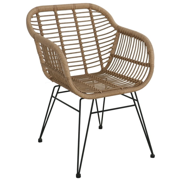 Northlight 3 Piece Coral Bay Rattan Outdoor Patio Bistro Set with