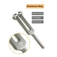 thumbnail image 4 of 256Hz 256C Aluminum Alloy Tuning Fork with Hammers for Nervous System Testing Sound Healing Therapy Health Care, 4 of 6