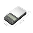 thumbnail image 3 of Pocket Scale 500g/ 0.01g High Precision Backlight Display Accurate Multi-functional Digital Kitchen Scale for Flavoring Food Jewlery Medicinal Meterial Baking Material, 3 of 8