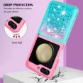 thumbnail image 4 of Funda para Samsung Galaxy Z Flip 6 5G Transparente con Brillos Carcasa Protectora Antigolpes con Glitter Brillante, 4 of 5