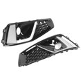 thumbnail image 1 of Front Bumper Light Grill,2pcs Front Bumper Fog Fog Light Grill Car Accessory Precision Engineered, 1 of 14