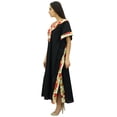 thumbnail image 3 of Bimba Women Long Kaftan Maxi Gown Cotton Caftan Designer Coverup, 3 of 8